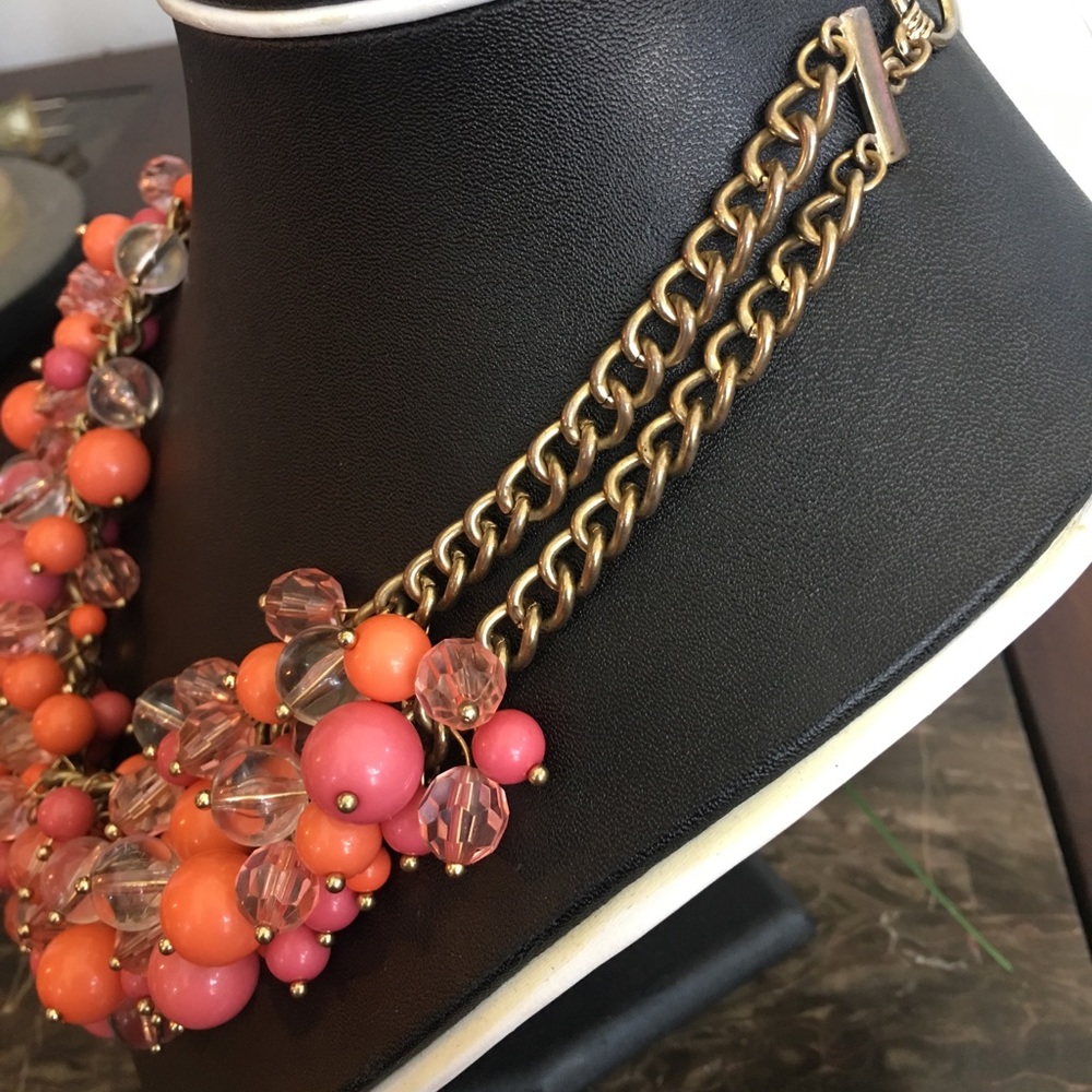 Gorgeous Costume Multicolor Adjustable Necklace - image 3